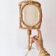 Vintage rope wall light Audoux and Minet