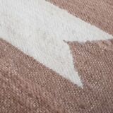 Tapis argentin 100% pure laine fauve
