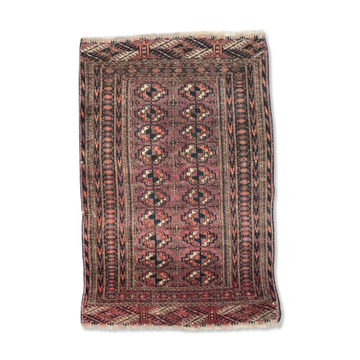Tapis ancien Afghan Boukhara fait main 78X120 CM