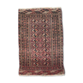 Former carpet Afghan Bokhara done hand 78 X 120 CM
