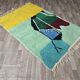 Handmade Berber rug, traditional Moroccan style