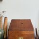 Small wooden mail storage unit