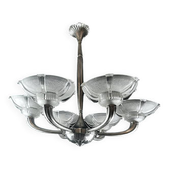 Ezan art deco 6-cup chandelier