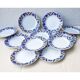 11 Art Deco dessert plates