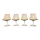 4 Mid-Century Modernist Space Age Tulip Chairs by Eero Saarinen Knoll, 1960s