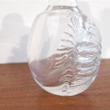 Finnish blown glass vase 1960