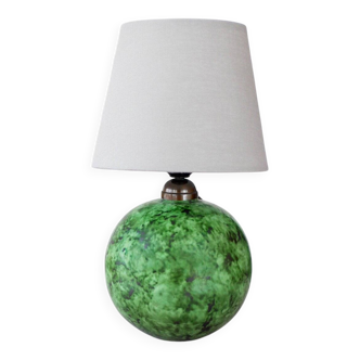 Scandinavian Art Deco table lamp in ceramic by Erik Mornils for Nittsjö, 1930s