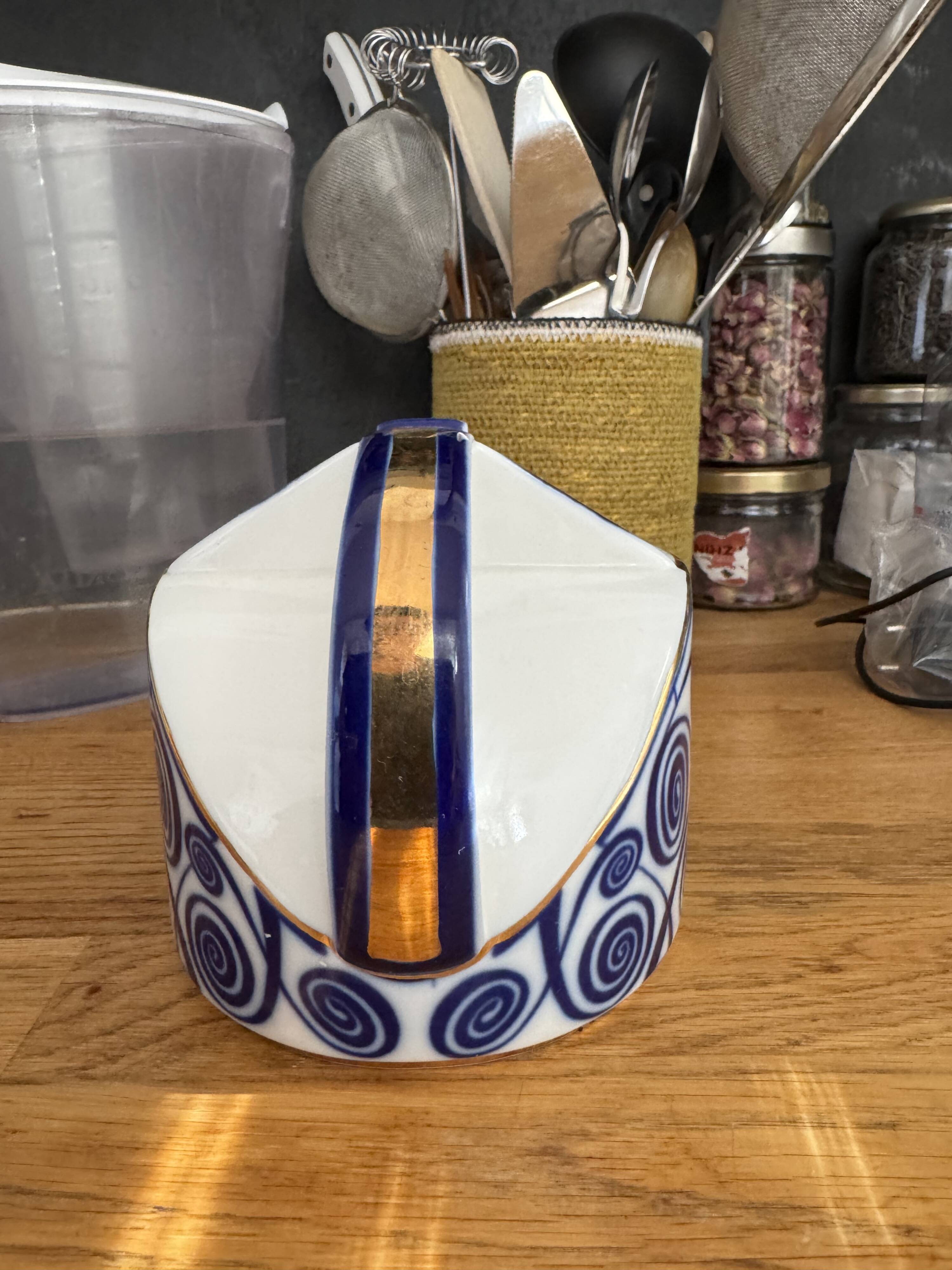 Russian porcelain teapot