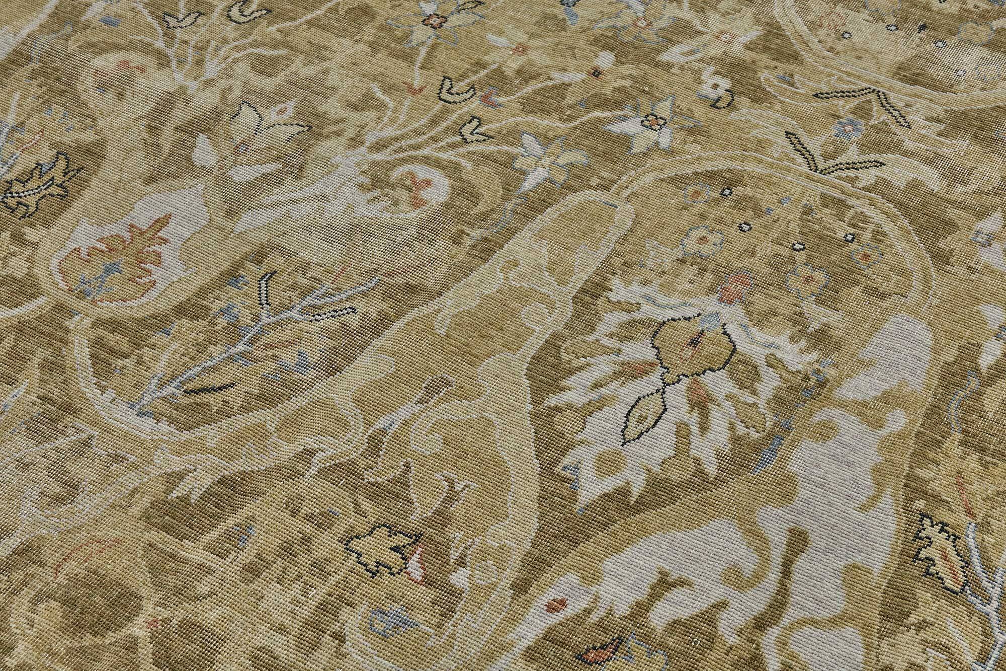Turkish Handcrafted Loom Oushak Rug 206 cm x 294 cm