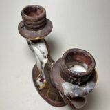 Ceramic candlestick