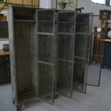 Old patinated Ghent locker room from the 1930s