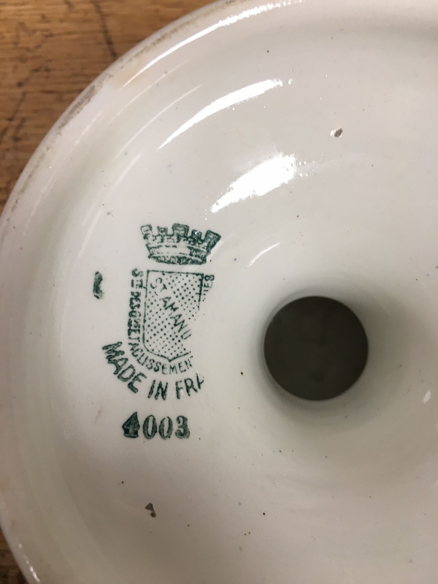 Cake display of St Amand