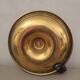 Brass cellar candle holder