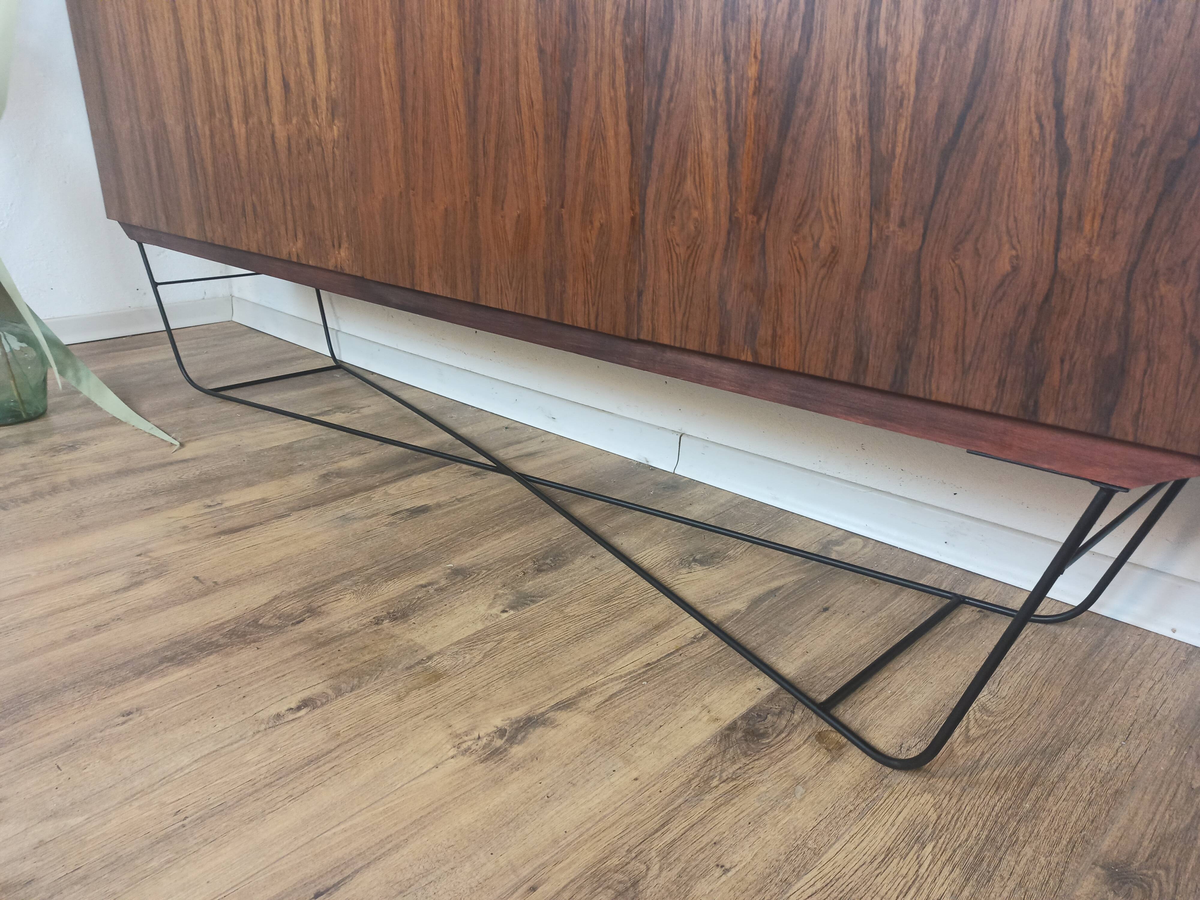 Scandinavian rosewood teak row