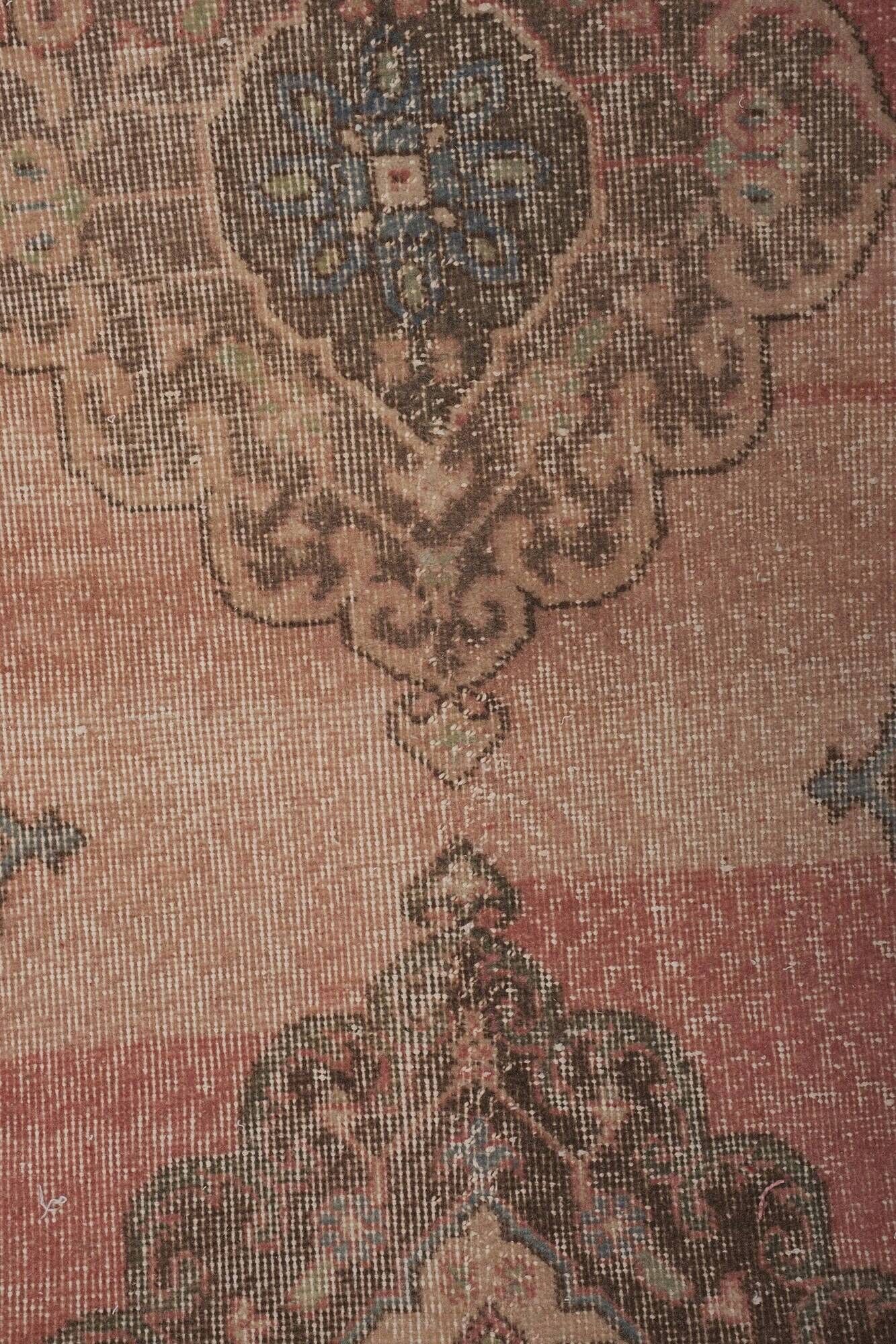 Tapis de couloir turc vintage 85x740 cm