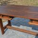 Bureau/table de ferme "brutaliste" chêne massif