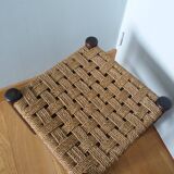 Tabouret bois et corde