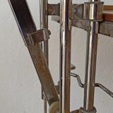 Folding table trolley on wheels 70s.
