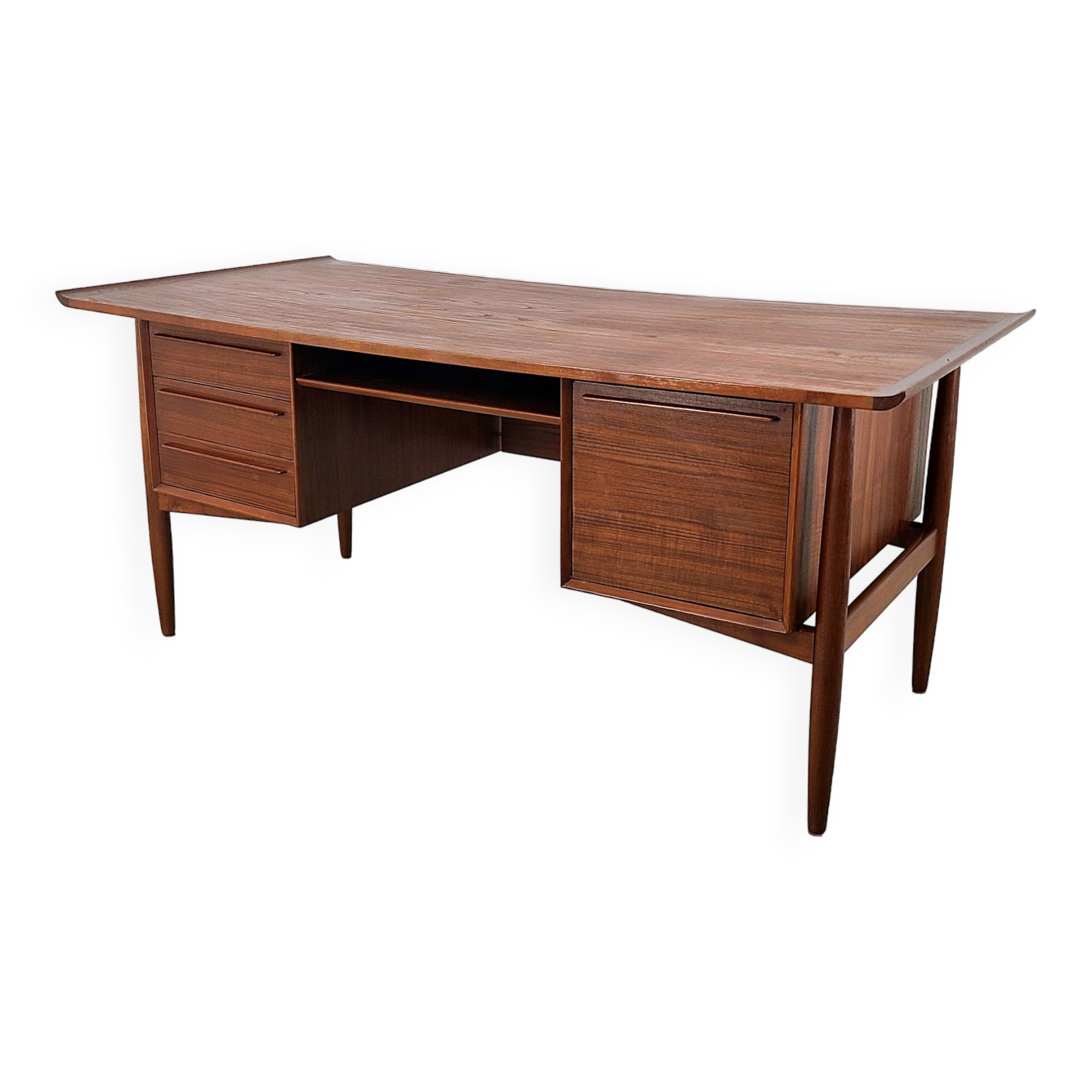 Scandinavian teak desk Design Svend A. Madsen vintage 1960