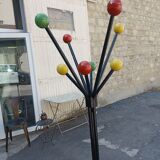 Coat rack on vintage legs