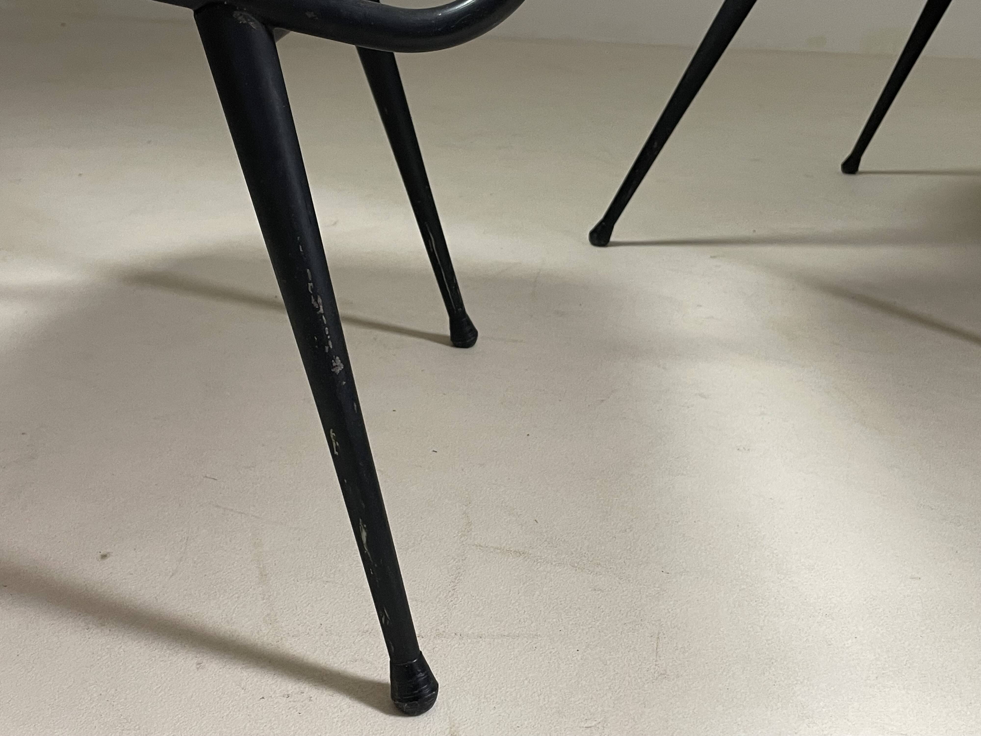 Pair of 1950s armchairs, France