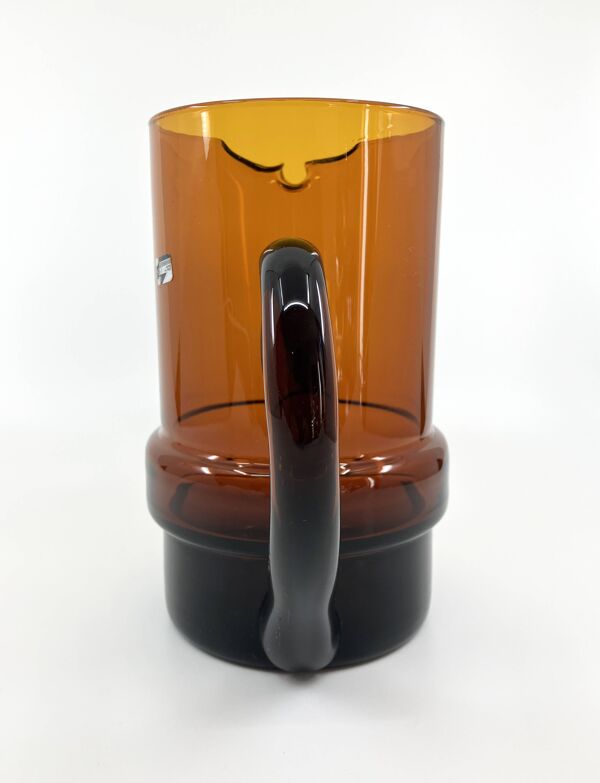 Ensemble de 6 verres à orangeade / pichet / seau à glace • Italy • 1970