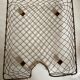 Product BHV Courier basket in golden wire 1960