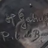 Vase émaillé vintage JP Garnier