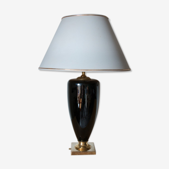 Black and gold lamp