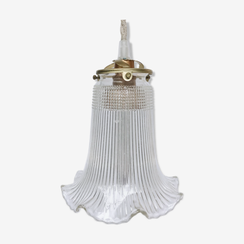 Walking lamp glass hollophane