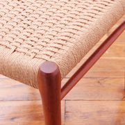Chaise  Niels Otto Møller -  Corde danoise refaite -  modèle 75