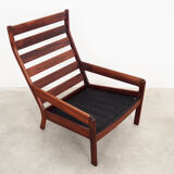 Rosewood armchair, Danish design, 1960s, designer: Erik Ole Jørgensen, manufacture: Georg Jørgensen