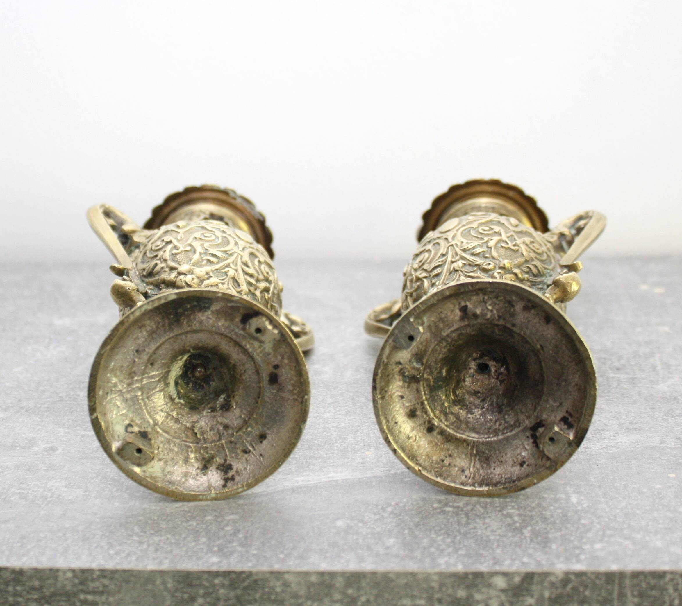 Bougeoirs Cassolettes Napoléon iii