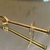Silver metal crab type sugar clamp