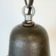 Industrial Blue Enamel Factory Lamp with Cast Iron Top, 1960s