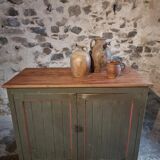 Vintage French pine sideboard – 1930s/1950s