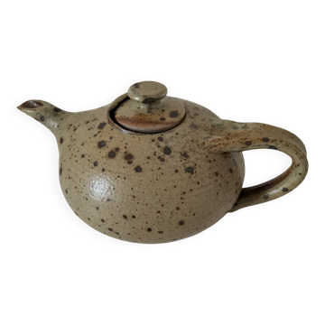 Stoneware teapot from Puisaye – 1960s/70s