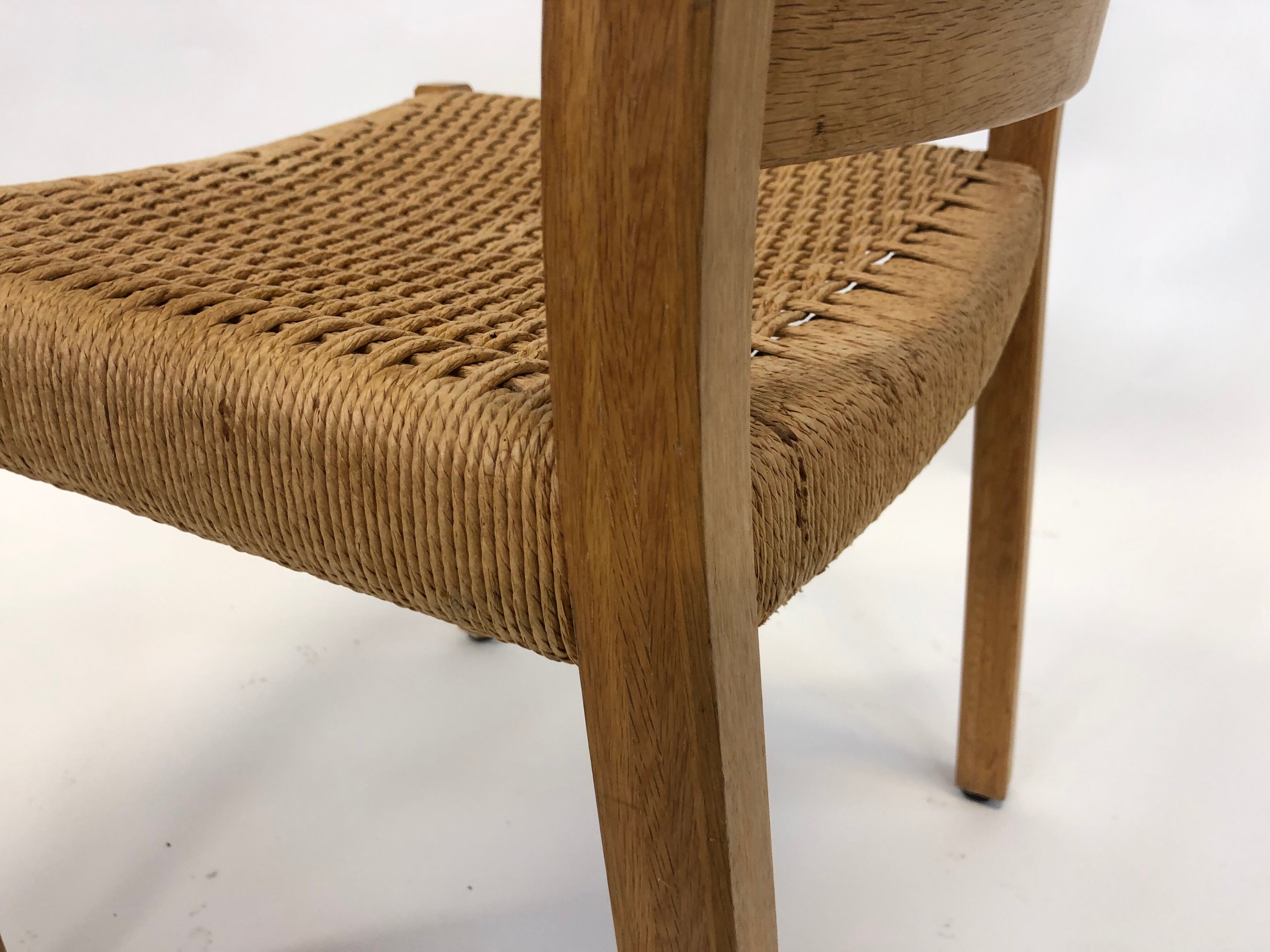 Vintage chair JL Muller M-belfabrik model No. 408 design 1960 Denmark