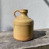 Vase cruche en terre cuite émaillée ancienne