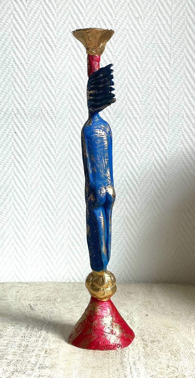 Candlestick by Pierre Casenove, fondica, 1990