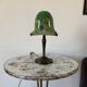 Lampe art nouveau en verre soufflé