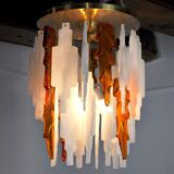 Poliarte chandelier by Albano Poli, 1970, Italy