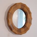 Vintage wooden mirror