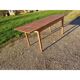 Table de ferme campagnarde en pin