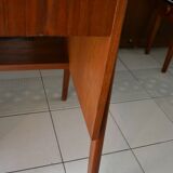 Scandinavian office 60s teak foot compass