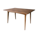 Table à manger en bois vintage