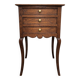 Commode, chiffonnier, chevet ancien 3 tiroirs en chêne massif style Louis XV