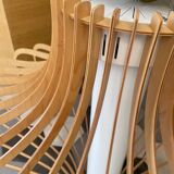 Suspension lamella wood