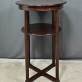 Beech pedestal table, by J. Hoffmann, Maison Thonet, Art Deco – 1930