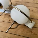 Paire d'appliques globe murale space age vintage 1970